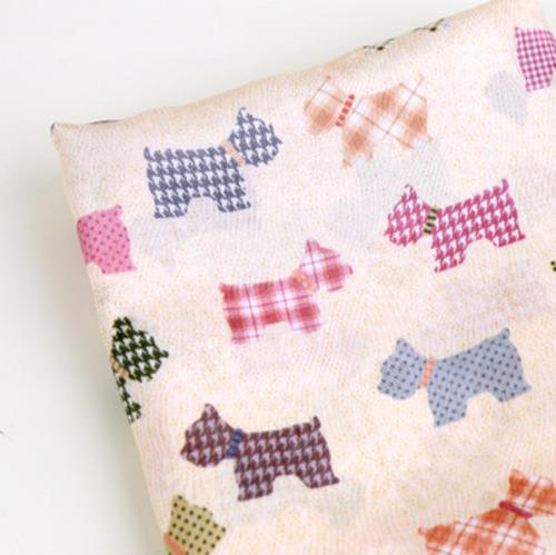 (대폭) 인견 강아지