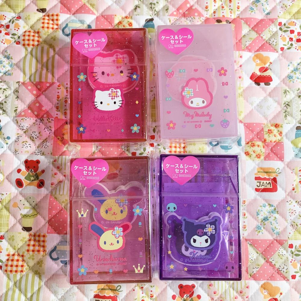 산리오 y2k 시리즈 펄 케이스(스티커포함)/포카 케이스