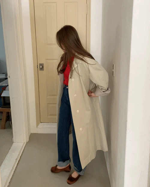 Halley trench coat (2color)