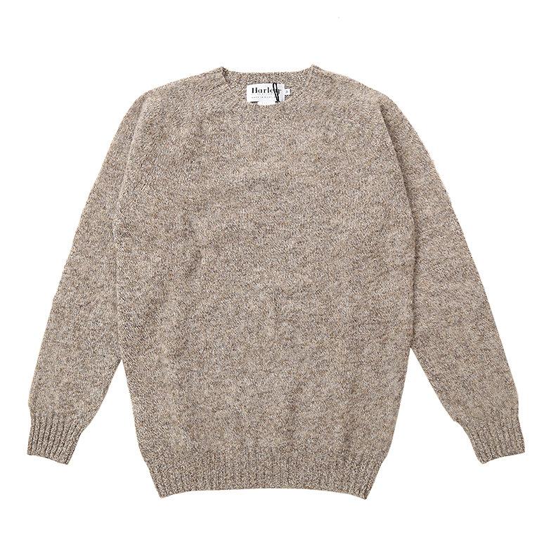 [할리오브스코틀랜드]HARLEY OF SCOTLAND SHAGGY DOG CREW NECK MUSHROOM DCHSK6KT001-DBE