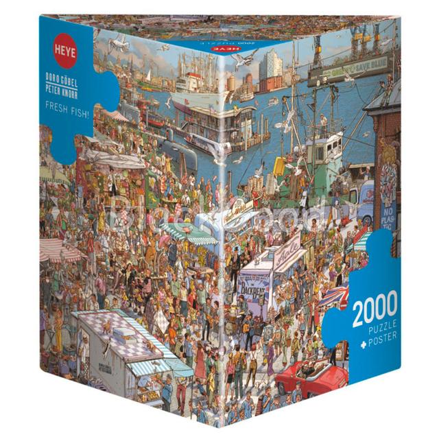 퍼즐10000피스 직소 2000피스 번화한 항구