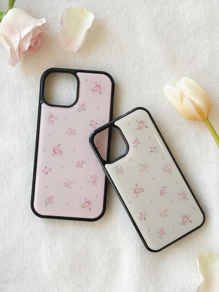 로즈레터 에폭시 꽃 케이스 아이폰15