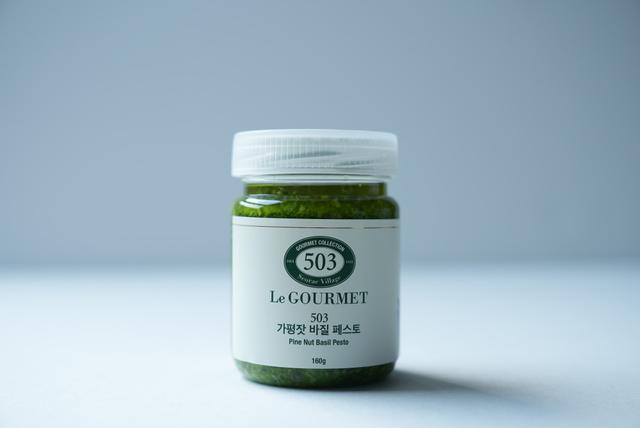 3개이상 구매시 30% 할인 ) 503 바질페스토 수제 소스 160g