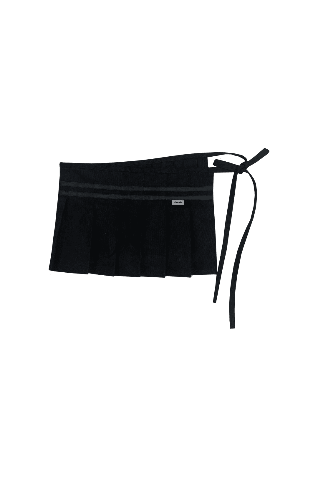 [10.01 순차배송] MINI PLEATS LAYERED SKIRT (BLACK)