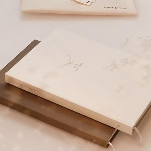 채우다 순록 다이어리 일기장 순간을 기록하다 감사일기 그림일기