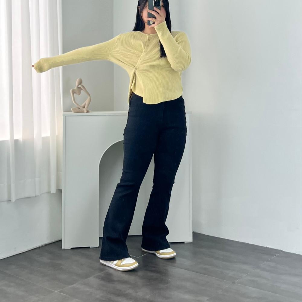 빅사이즈) 88사선 투웨이 카디건 : DAON-