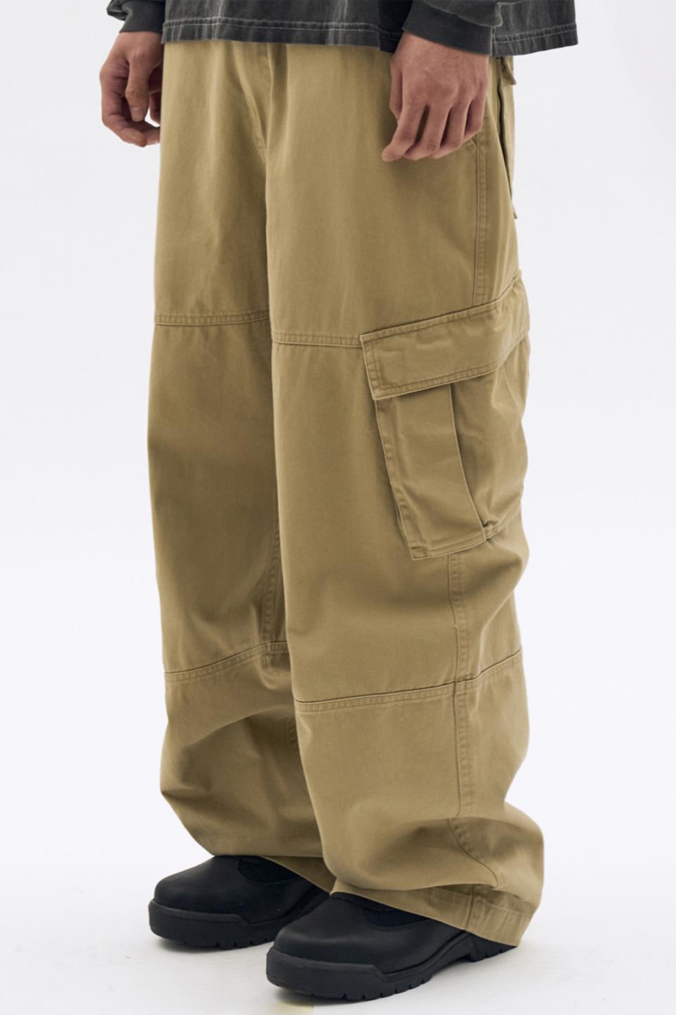 MULTI CARGO PANTS [BEIGE]