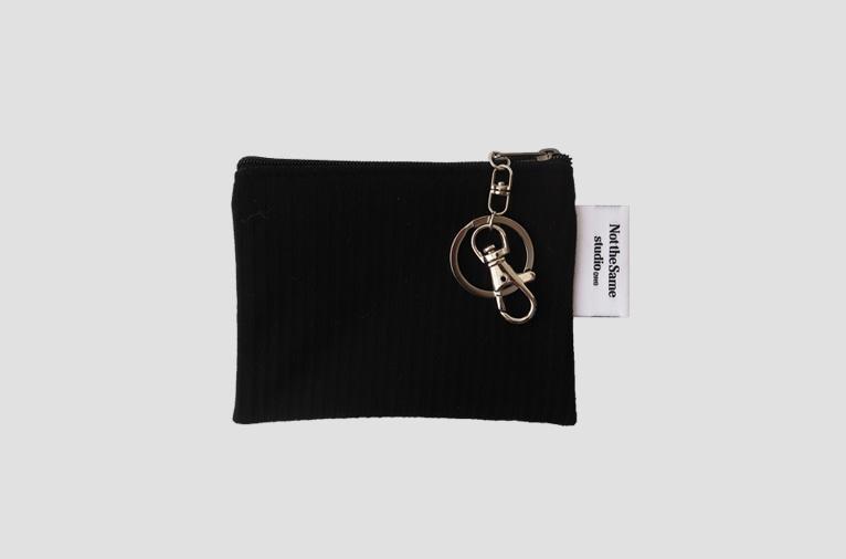 [낫더세임스튜디오] Mini keyring pouch - 어둠 (재입고)
