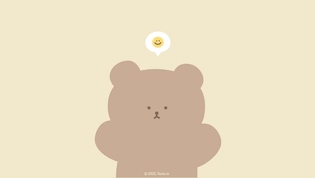 [소노이오] 카톡테마 : 도리는 행복해