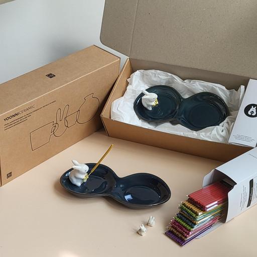 토끼인센스홀더(통통배) + 스틱1세트증정구성!