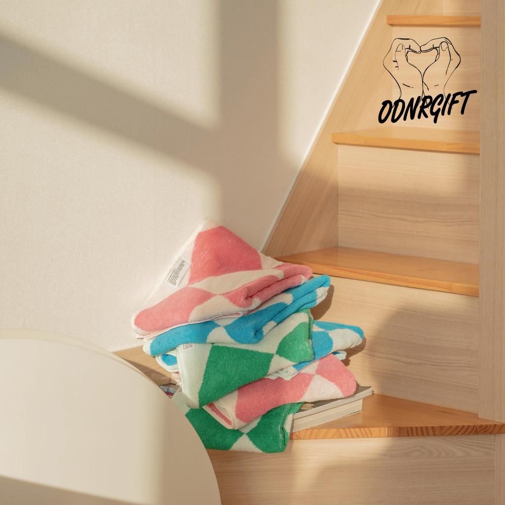 (ODNR GIFT) 프릭아가일시리즈 페이스 타월 3P 기프트 세트