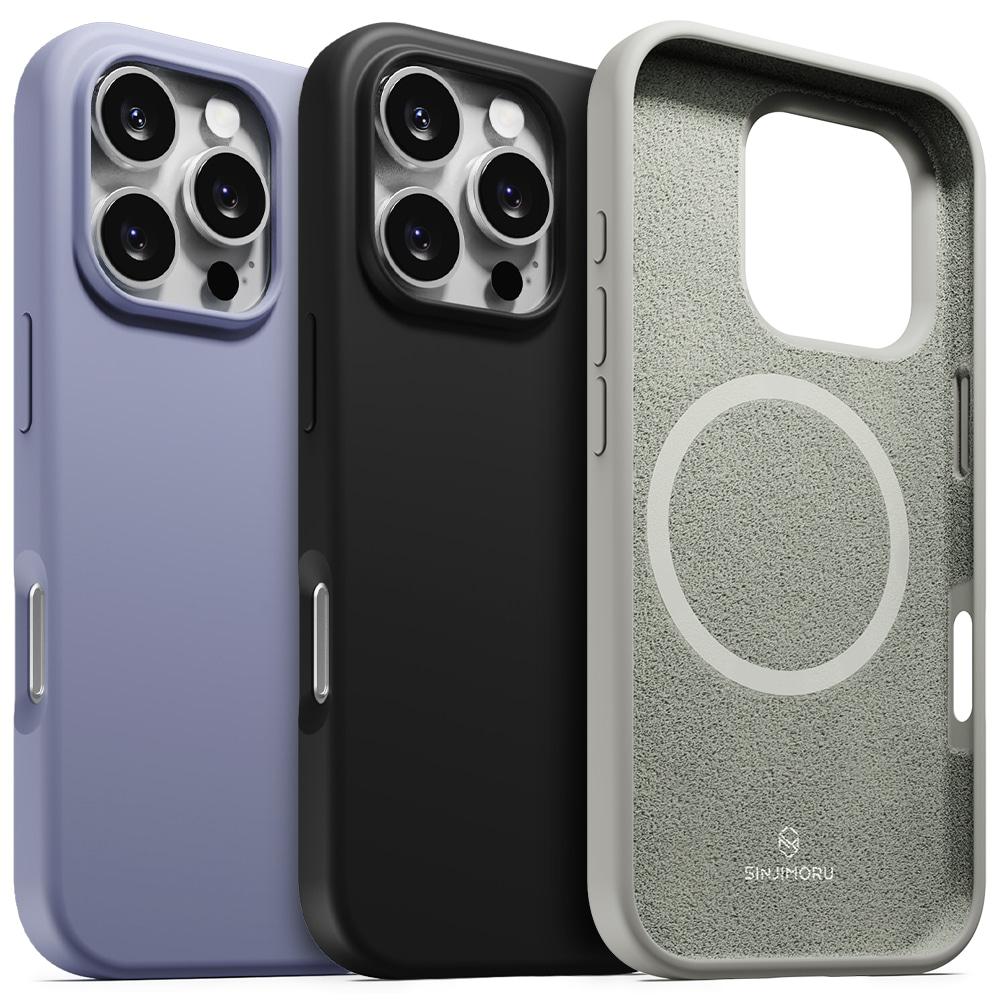 아이폰 16 프로 맥스 맥세이프용 소프트 그립 실리콘 플러스 케이스