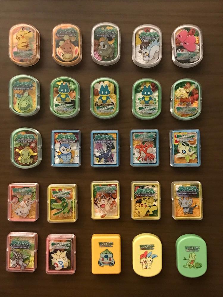 포켓몬 도시락 지우개 가챠