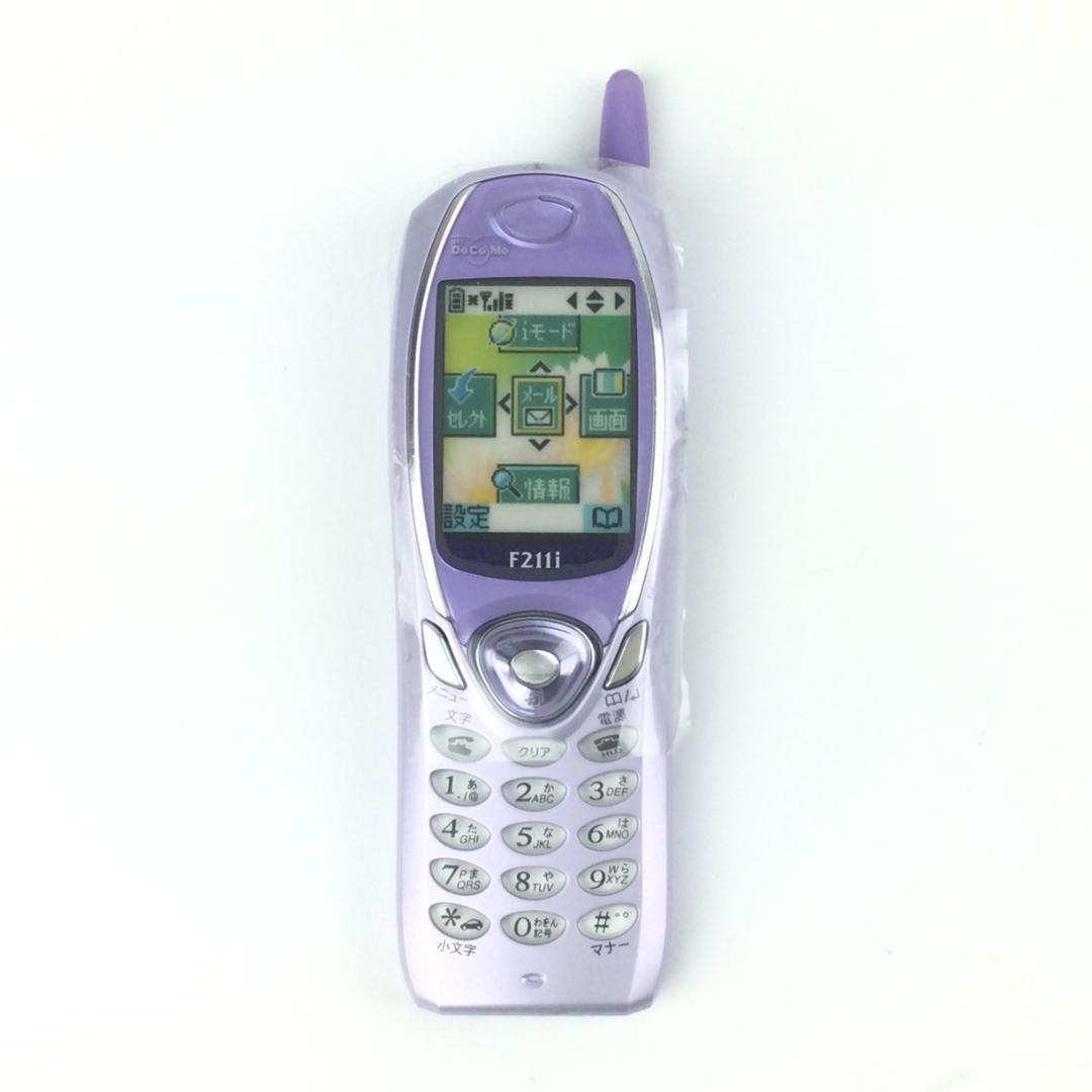 モックアップ NTT docomo F211i パープル　e0016-D