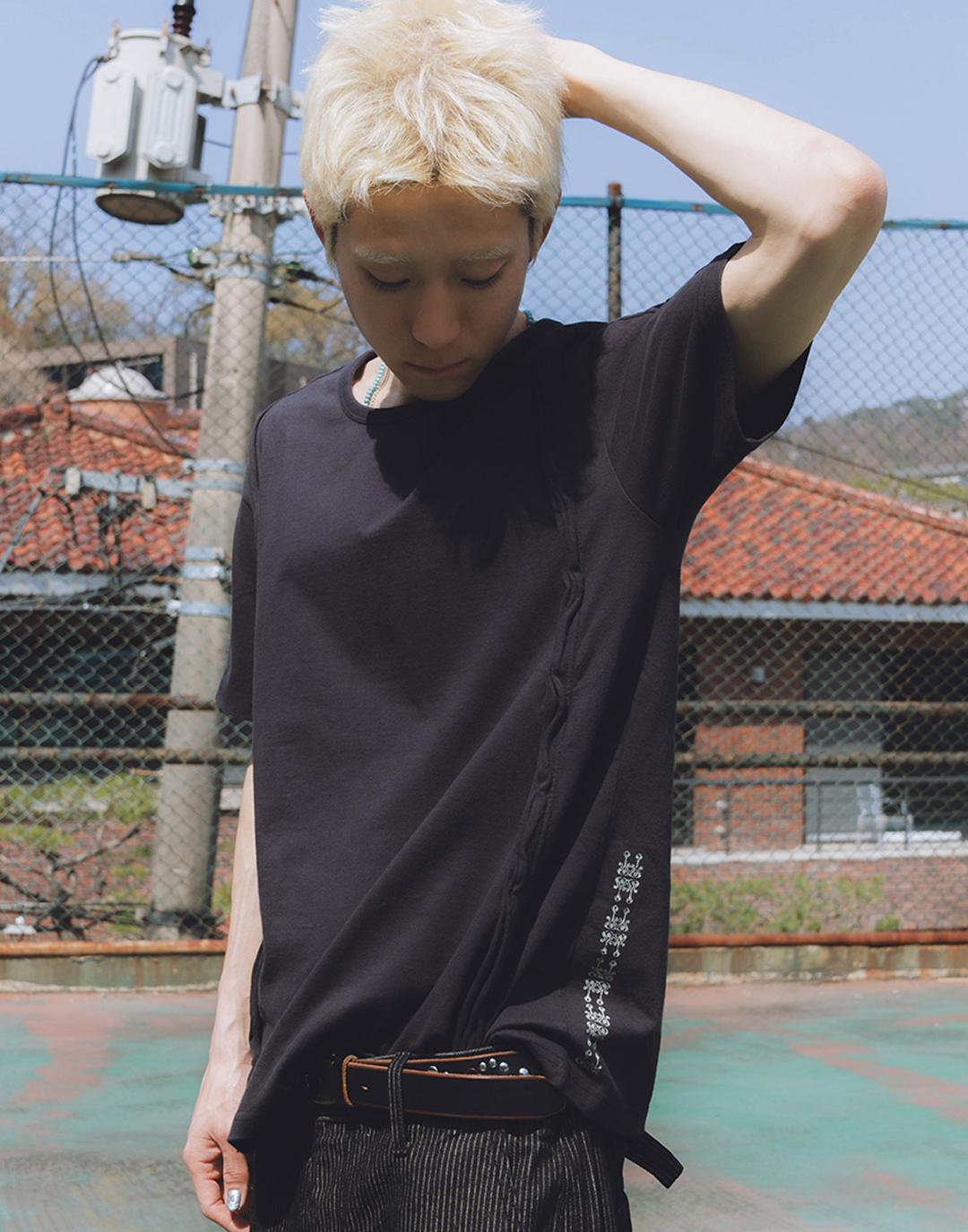 Fiddlehead Half T-Shirts (Black Charcoal)