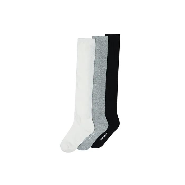 SOFT LONG SOCKS (3COLORS)