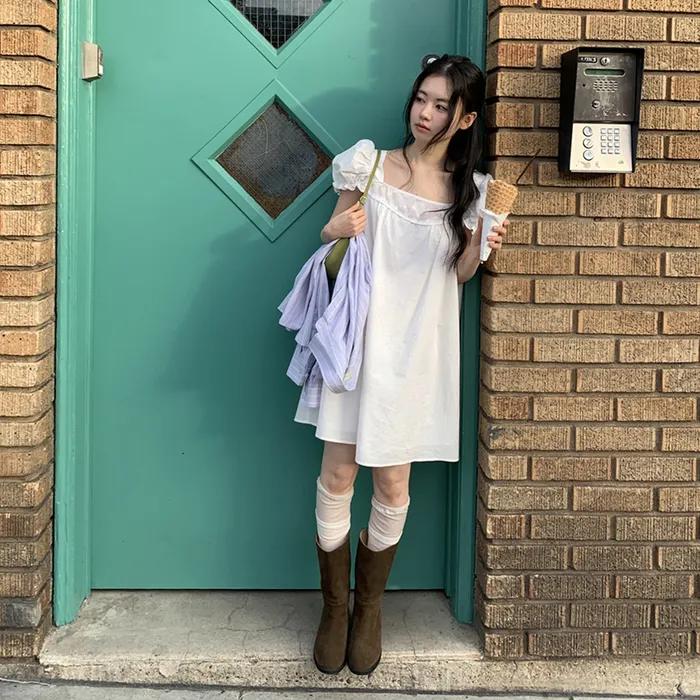 Ain mini dress_ivory