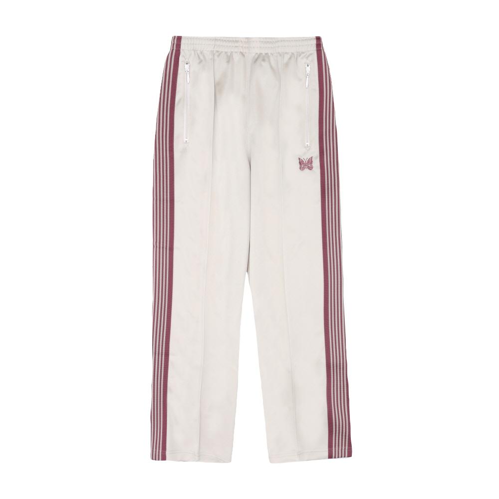 트랜드메카 니들스 QV307 A-Ivory 폴리 스무스 스트레이트 트랙 팬츠 남성 긴바지