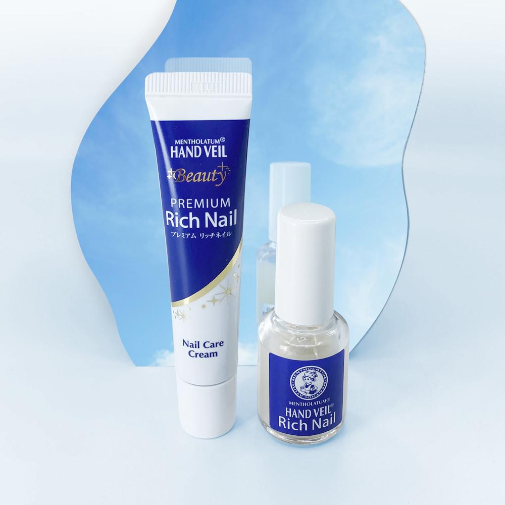 멘소래담 핸드베일 뷰티 프리미엄 리치네일 10ml + 리페어 코트 10ml