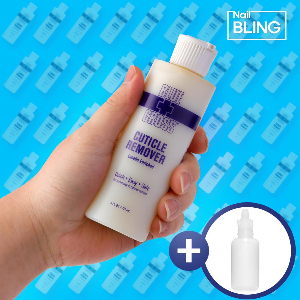 큐티클 제거 연화제 네일 리무버 블루크로스 큐티클리무버 6oz+공병