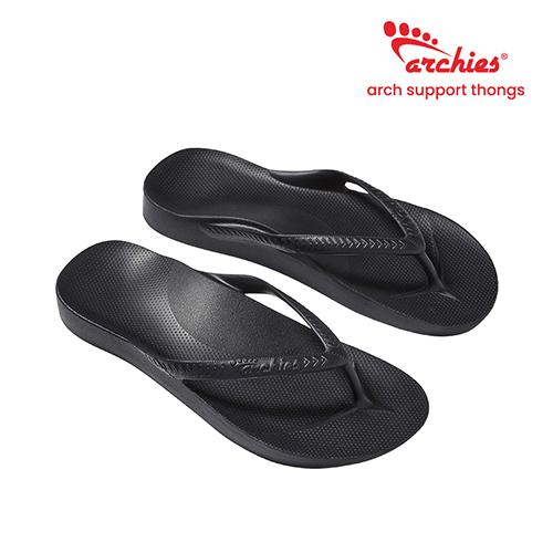 ARCHIES 아치스 플립플랍 블랙 Black