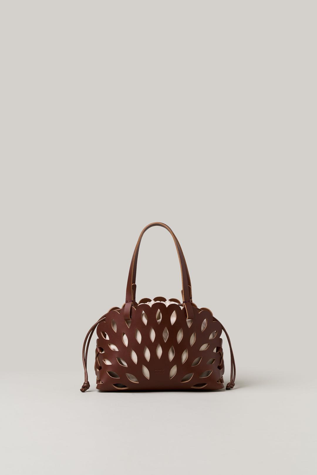 monde pluma tote bag Tan brown