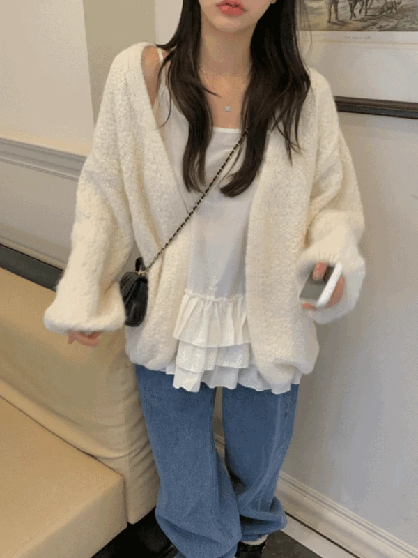 엔리 프릴 레이어드 원피스 (2color)