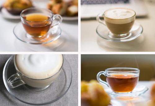 유리 찻잔 세트 티잔세트