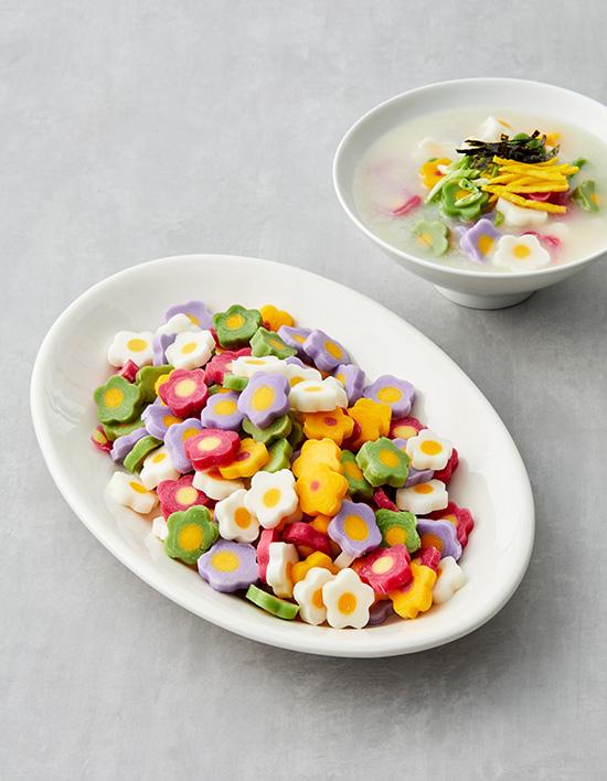 [미지떡]꽃 떡국떡400g