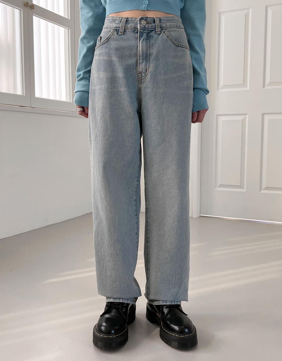 [MADE] 리넬 와이드 데님팬츠