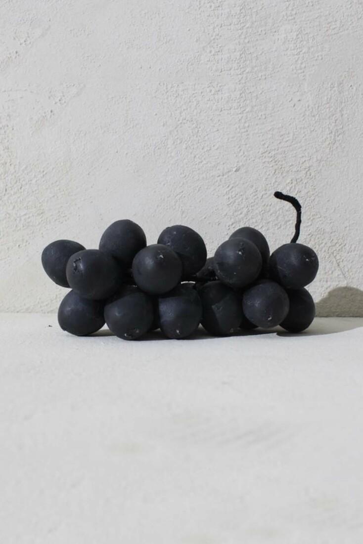 [드로잉캔들] The grapes candle objet (Bees Black)