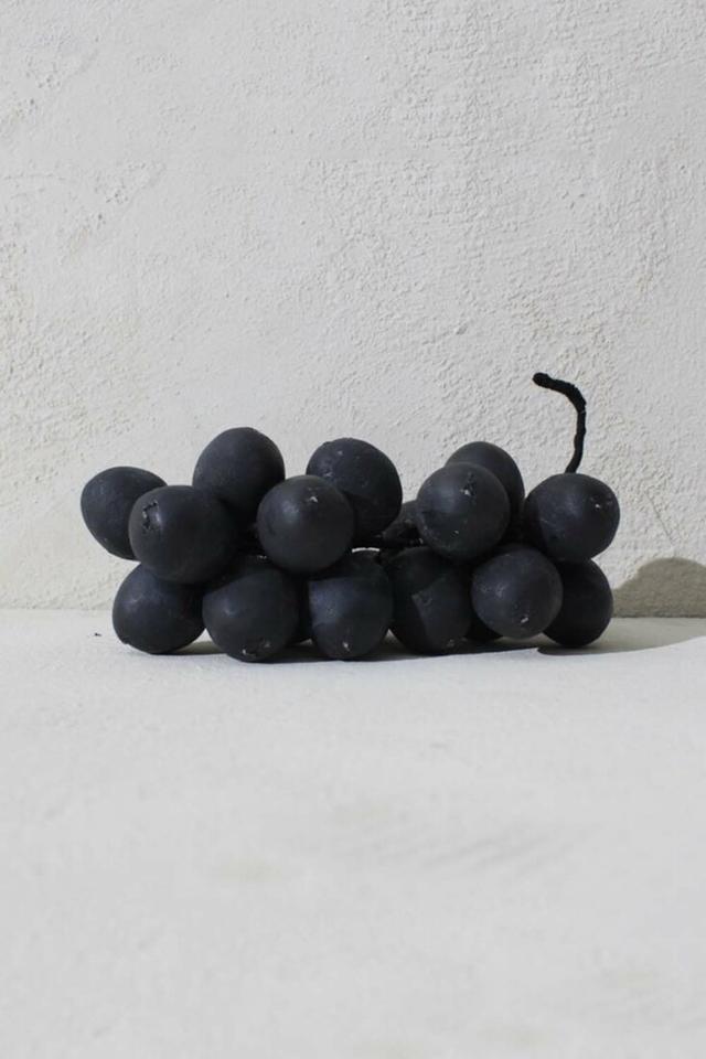 [드로잉캔들] The grapes candle objet (Bees Black)
