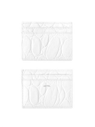 SQUARE CARD WALLET 카드지갑 (WHITE)