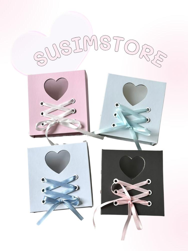 수심 Ribbon Ballet Book (4 color) 리본 발레 콜렉트북 A8 바인더