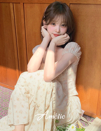 밀크코코아 Pre-Spring7%.Amelie line.veiled rose blouse