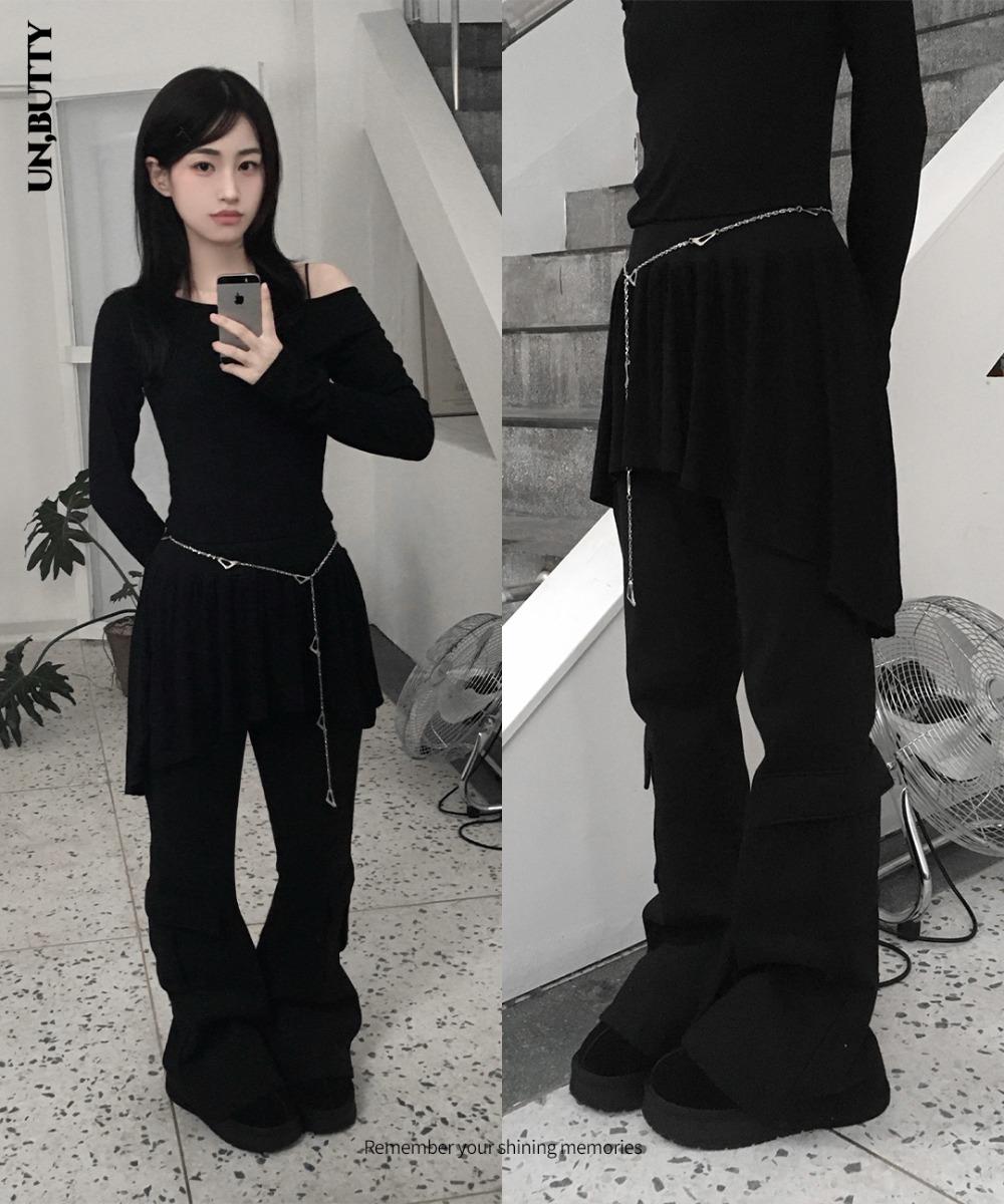 [기모안감] capo napping cargo bootcut pt