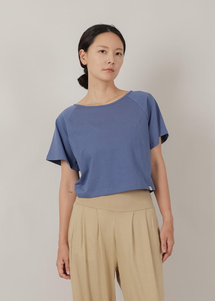 [소함소함] 나그랑 크롭 반팔 티셔츠
