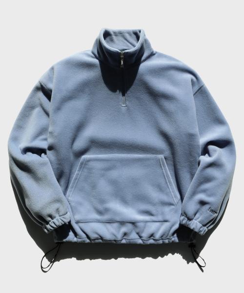 밀크믹스 플리스 아노락 청회색 YMMT3257