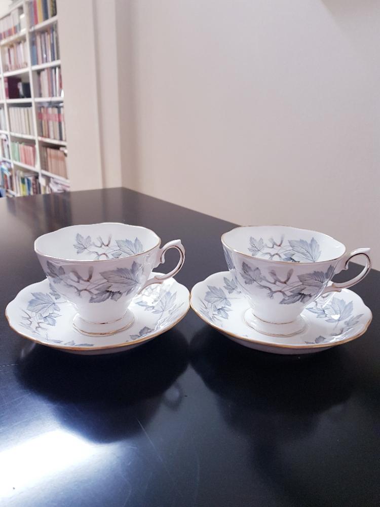 로얄 알버트 실버메이플 티세트  Royal Albert Silver Maple Tea set