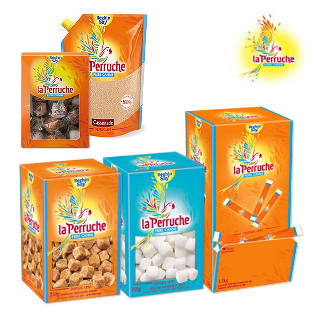 라빠르쉐 앵무새설탕 750g 비정제 라빼르슈 각설탕 가루 노란 하얀 흰설탕 원당 슈가모음