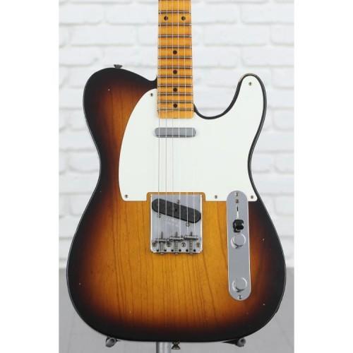 [관부가세포함] Fender Custom Shop 57 Telecaster Journeyman Relic Electric Guitar - Wide Fade 2-color Sunburst