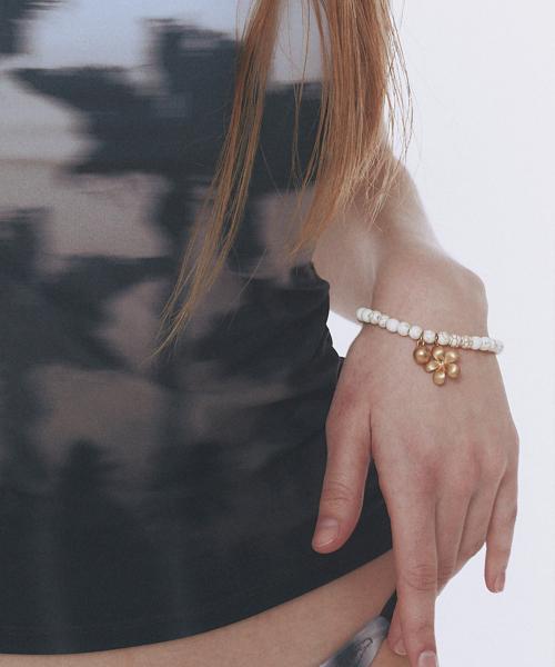 PP 플라워 브레이슬릿_아이보리