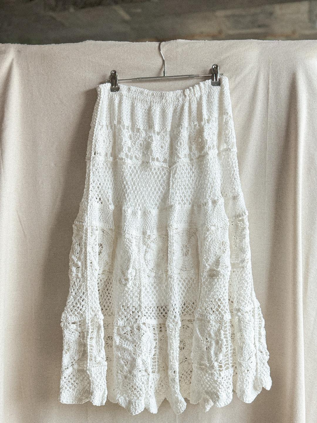 * crochet long sk y0009