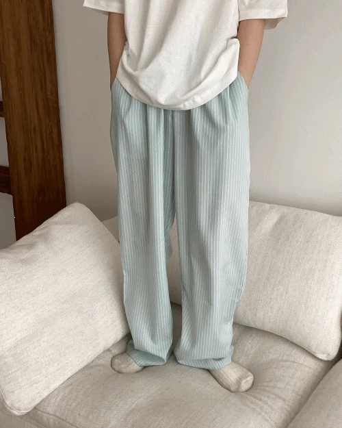 [라스트세일] [unisex] 마일스 파자마 팬츠 - 2 size