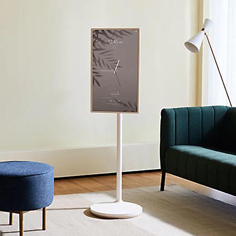 LG 스탠바이미 스마트 터치 스크린 이동식 TV 거치대 27ART10AKPL