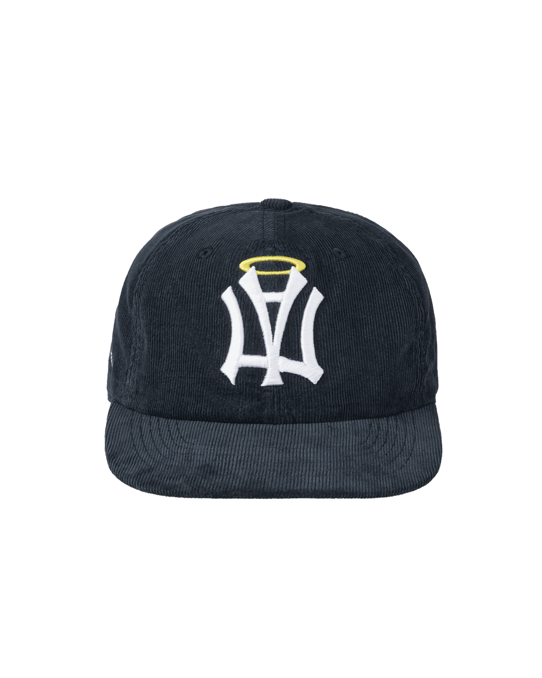 AE SYMBOL CORDUROY ANGEL WING CAP [NAVY]