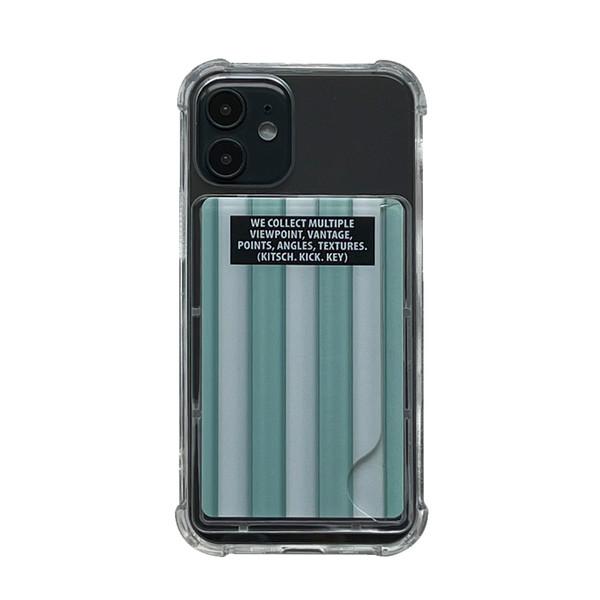 cylinder - green. black 탱크 젤하드 카드 케이스