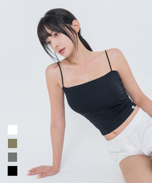 심플 튜브탑 캡나시(2TYPE)_4colors