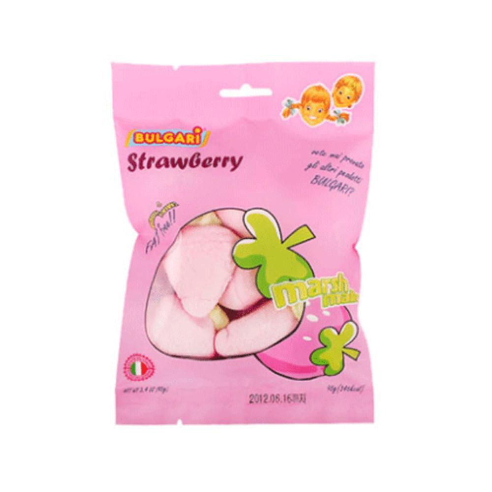 달콤하고 귀여운 머쉬멜로우 4종 딸기 바나나 아이스크림 버섯 95g [원산지:이탈리아]