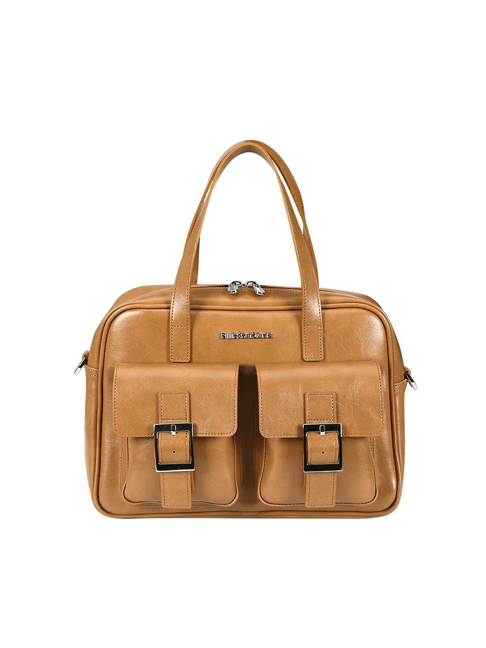 PK Middle Shoulder Bag (camel)
